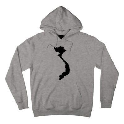 Vietnam Map Tall Hoodie