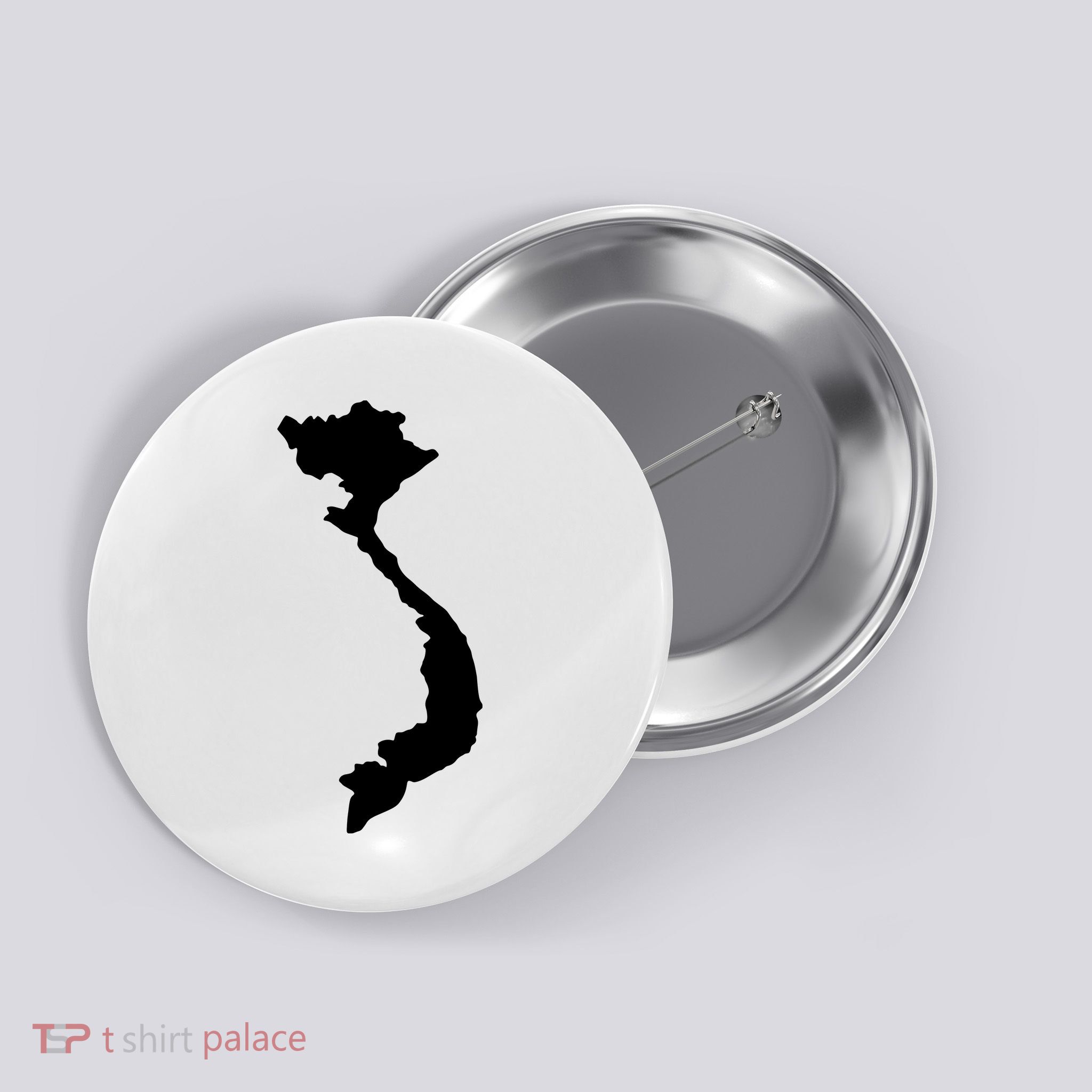 Vietnam Map Button