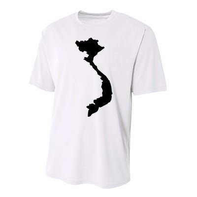 Vietnam Map Performance Sprint T-Shirt