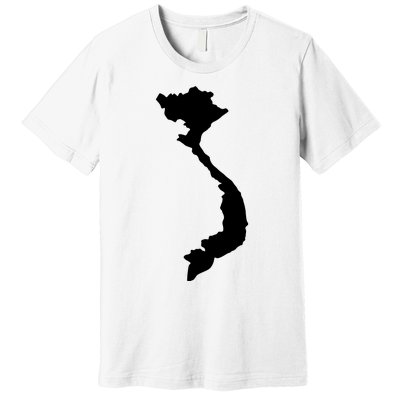 Vietnam Map Premium T-Shirt