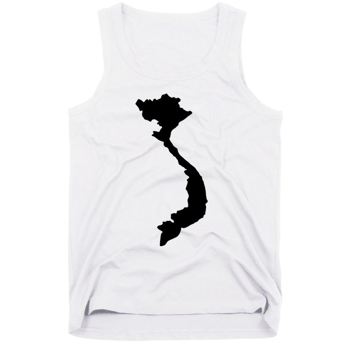 Vietnam Map Tank Top