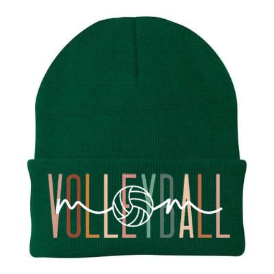 Volleyball Mom Volleyball Mama Cute Mom Life Volleyball Knit Cap Winter Beanie