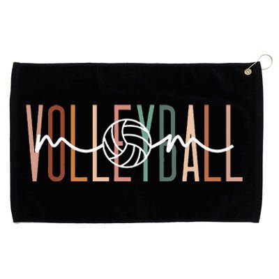 Volleyball Mom Volleyball Mama Cute Mom Life Volleyball Grommeted Golf Towel