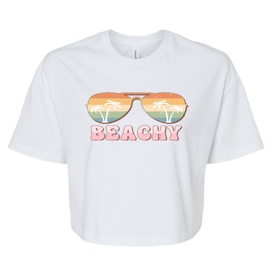 Vacay Mode Vibes Vacation Summer Cruise Getaway Beachy Gift Bella+Canvas Jersey Crop Tee