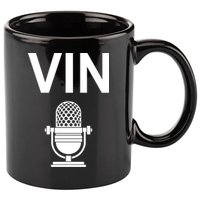 Vin Microphone 11oz C Handle Ceramic Mug