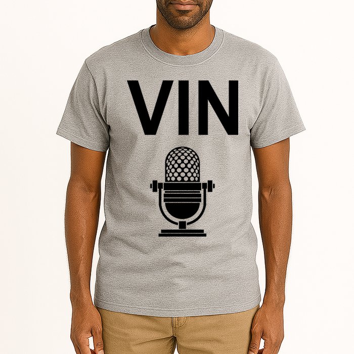 Vin Microphone Tall T-Shirt