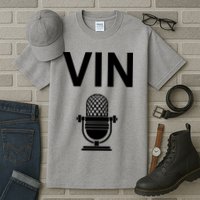 Vin Microphone Tall T-Shirt