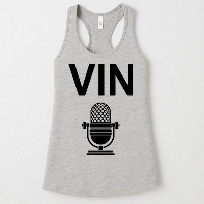 Vin Microphone Womens Tank Top