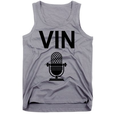 Vin Microphone Tank Top