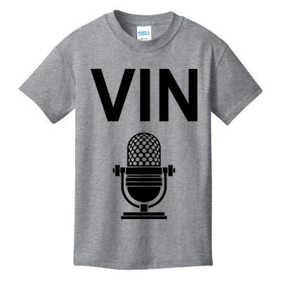 Vin Microphone Kids T-Shirt