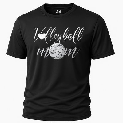 Volleyball Mom Volleyballer Mother's Day Cooling Performance Crew T-Shirt