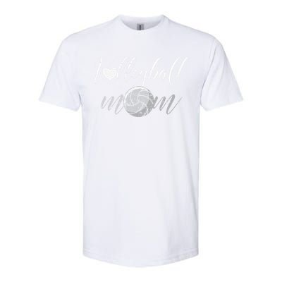 Volleyball Mom Volleyballer Mother's Day Softstyle CVC T-Shirt