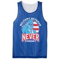 Vintage Military Veteran Armed Forces Retro Design Cool Gift Mesh Reversible Basketball Jersey Tank