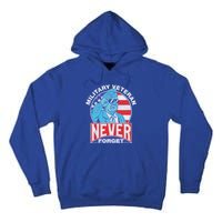 Vintage Military Veteran Armed Forces Retro Design Cool Gift Tall Hoodie