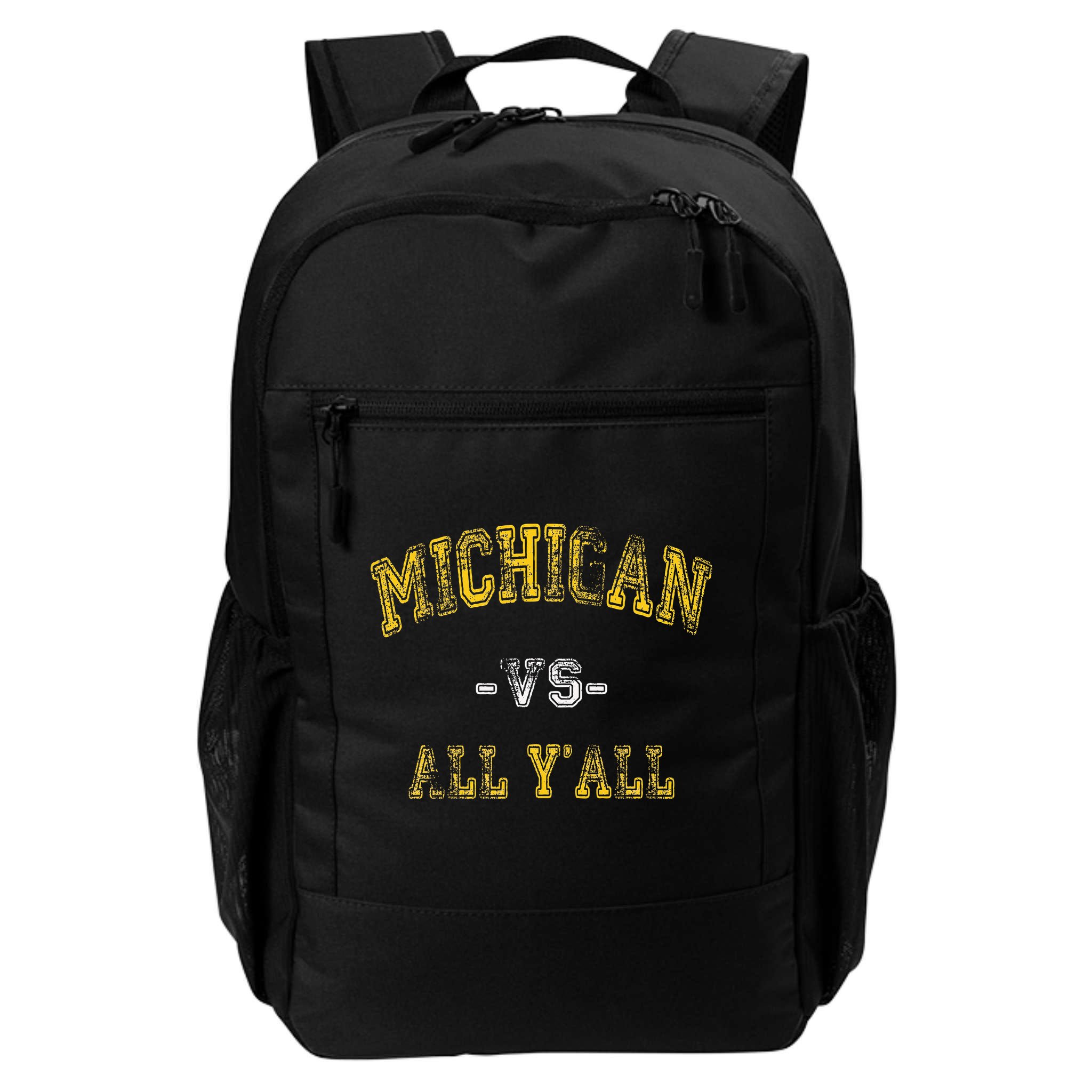 Vintage Michigan Vs All Yall Backpack