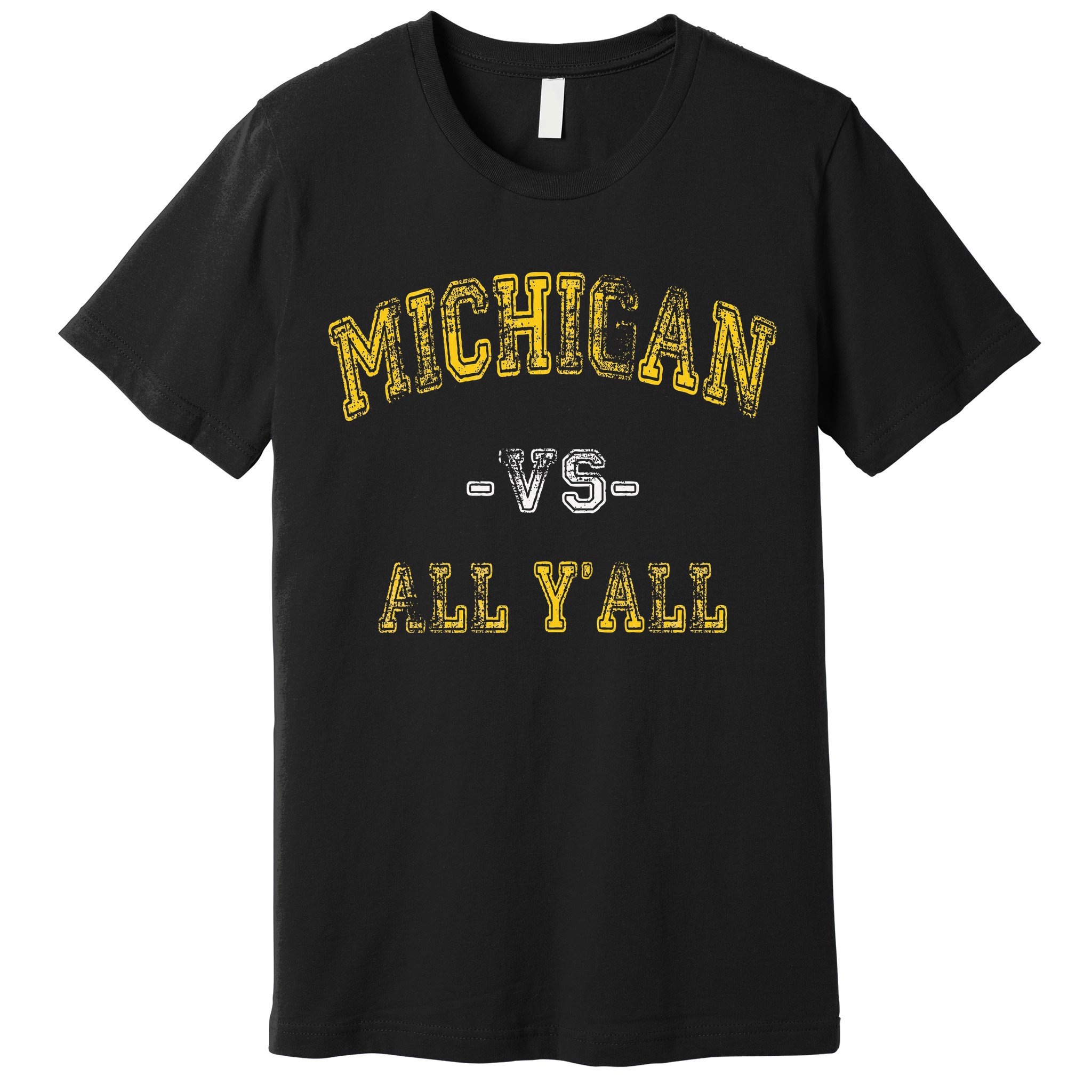 Vintage Michigan Vs All Yall Premium T-Shirt