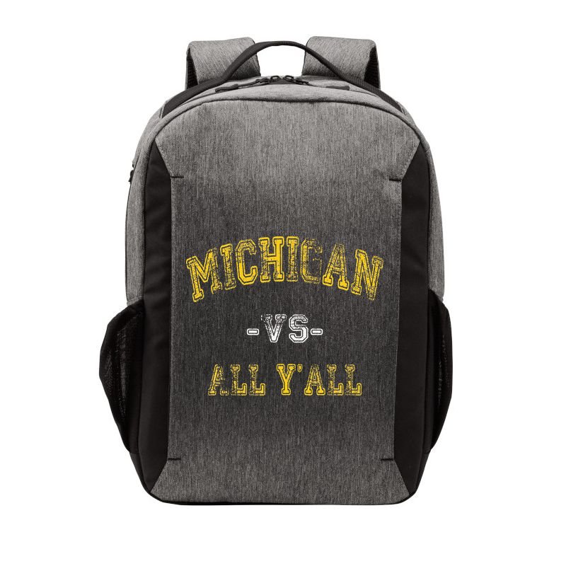 Vintage Michigan Vs All Yall Vector Backpack