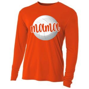 Volleyball Mama Volleyball Mom Of A Volleyball Player Gift Cooling Performance Long Sleeve Crew