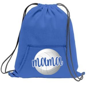 Volleyball Mama Volleyball Mom Of A Volleyball Player Gift Sweatshirt Cinch Pack Bag