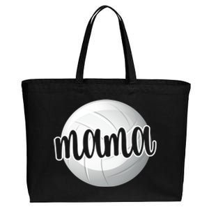 Volleyball Mama Volleyball Mom Of A Volleyball Player Gift Cotton Canvas Jumbo Tote