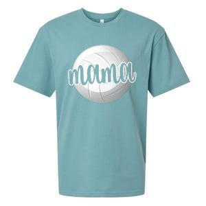 Volleyball Mama Volleyball Mom Of A Volleyball Player Gift Sueded Cloud Jersey T-Shirt