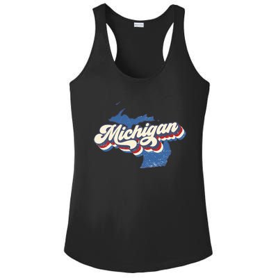 Vintage Michigan Ladies PosiCharge Competitor Racerback Tank