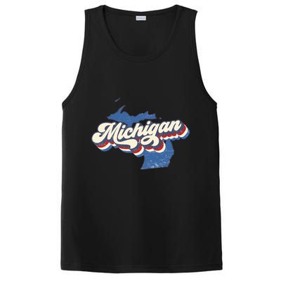 Vintage Michigan PosiCharge Competitor Tank