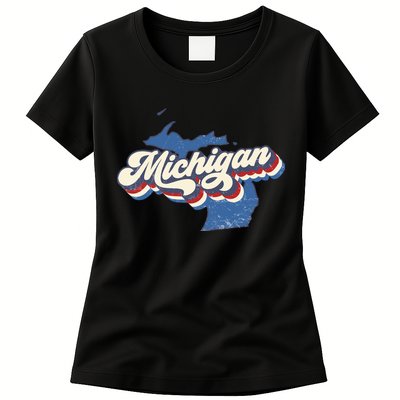 Vintage Michigan Womens T-Shirt