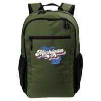 Vintage Michigan Daily Commute Backpack