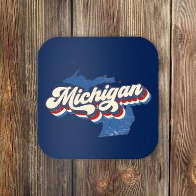 Vintage Michigan Coaster