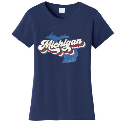 Vintage Michigan Women's T-Shirt