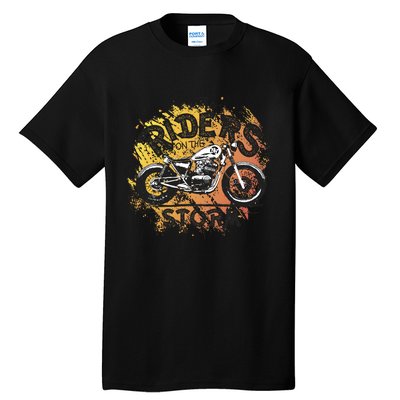 Vintage Motorcycle Tall T-Shirt