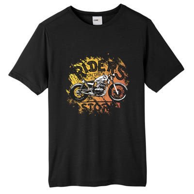 Vintage Motorcycle Tall Fusion ChromaSoft Performance T-Shirt