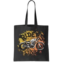 Vintage Motorcycle Tote Bag