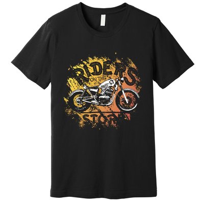 Vintage Motorcycle Premium T-Shirt