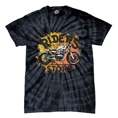 Vintage Motorcycle Tie-Dye T-Shirt