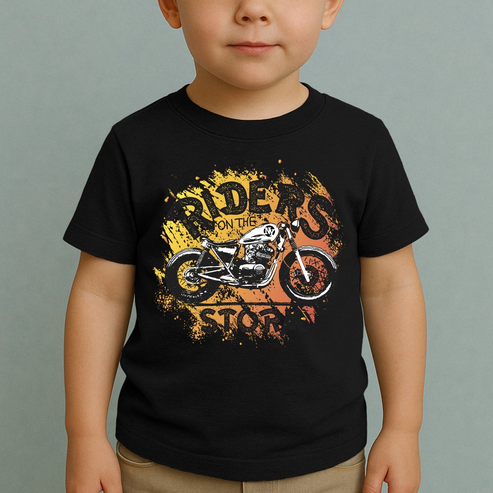 Vintage Motorcycle Toddler T-Shirt