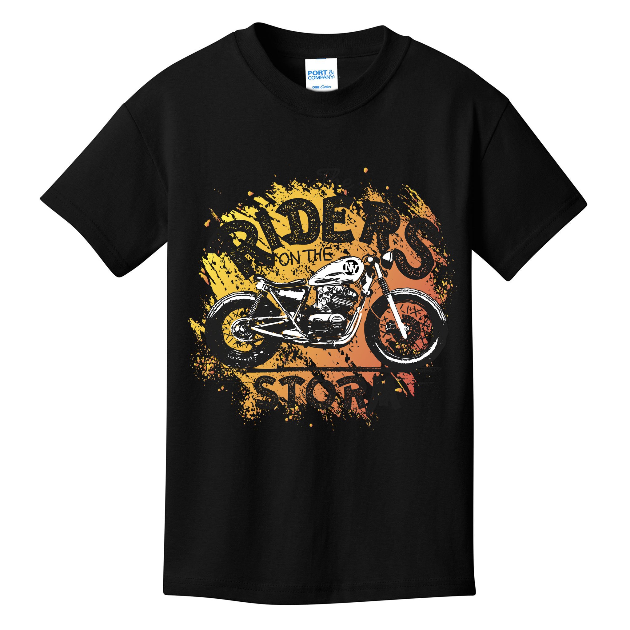 Vintage Motorcycle Kids T-Shirt
