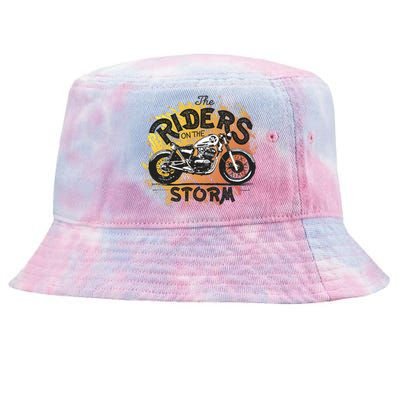 Vintage Motorcycle Tie-Dyed Bucket Hat