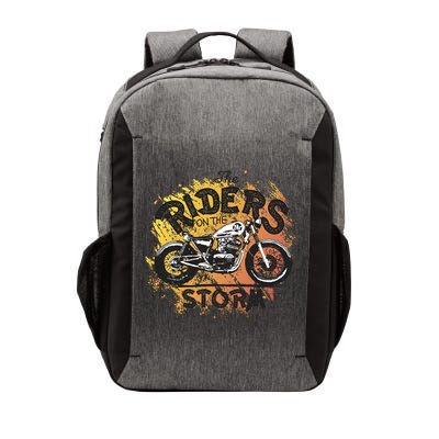 Vintage Motorcycle Vector Backpack