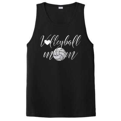 Volleyball Mom Volleyballer funny sport Mother's Day PosiCharge Competitor Tank