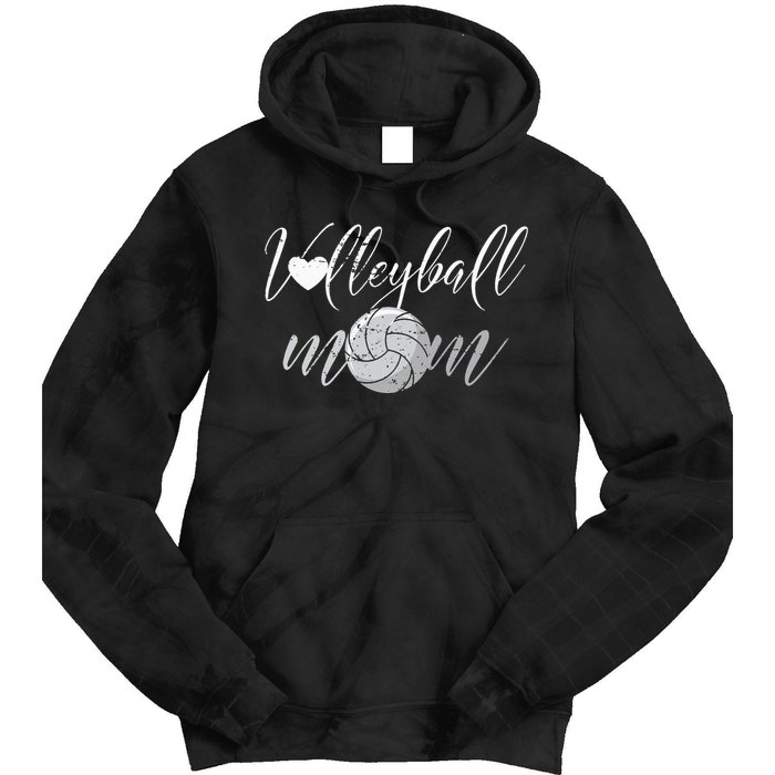 Volleyball Mom Volleyballer funny sport Mother's Day Tie Dye Hoodie