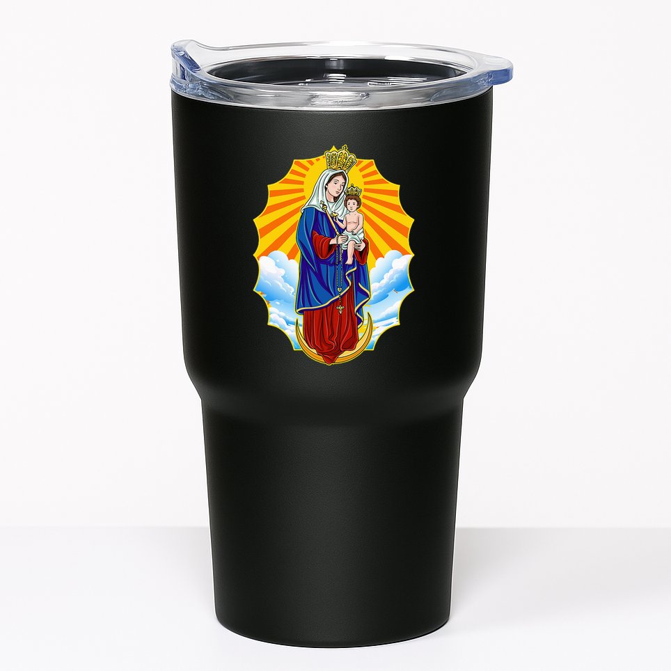 Venezuela Maracaibo Virgen Chinita Chiquinquira Tumbler