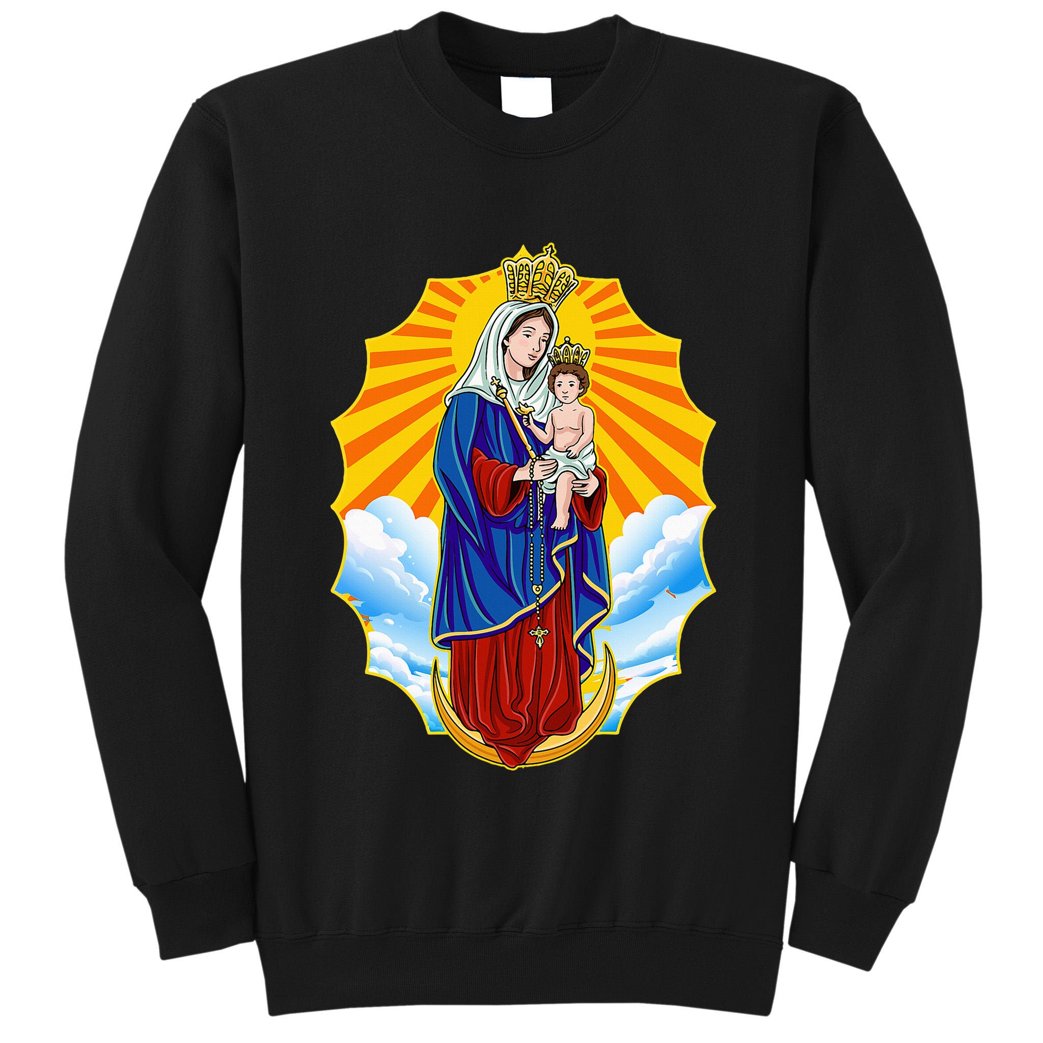 Venezuela Maracaibo Virgen Chinita Chiquinquira Tall Sweatshirt
