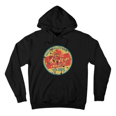 Vintage Motorcycle Tall Hoodie