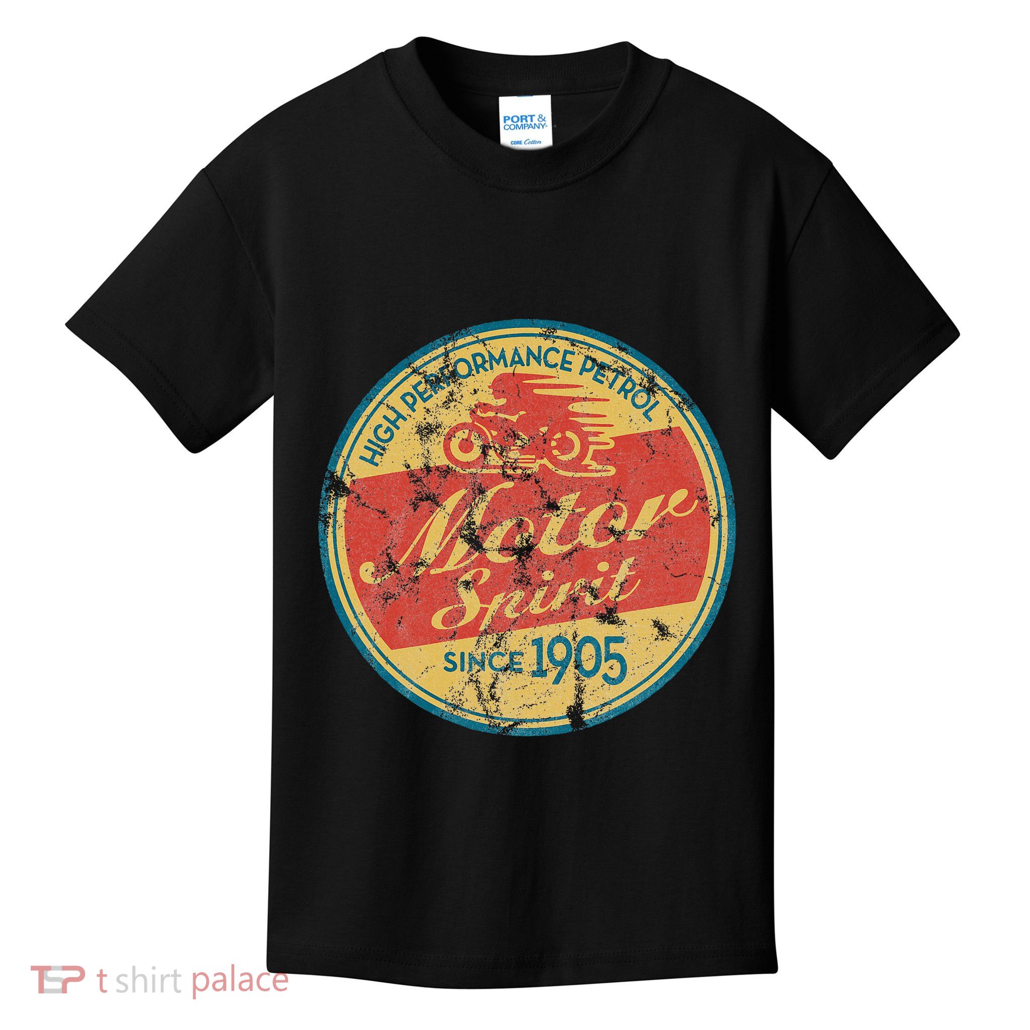Vintage Motorcycle Kids T-Shirt