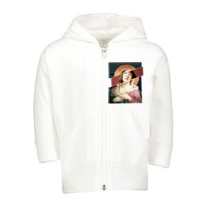 Virgin Mia Wallace Nose Bleed Overdose Icon Gift Toddler Zip Fleece Hoodie