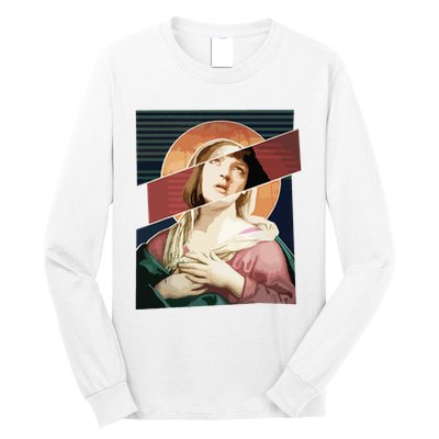 Virgin Mia Wallace Nose Bleed Overdose Icon Gift Long Sleeve Shirt