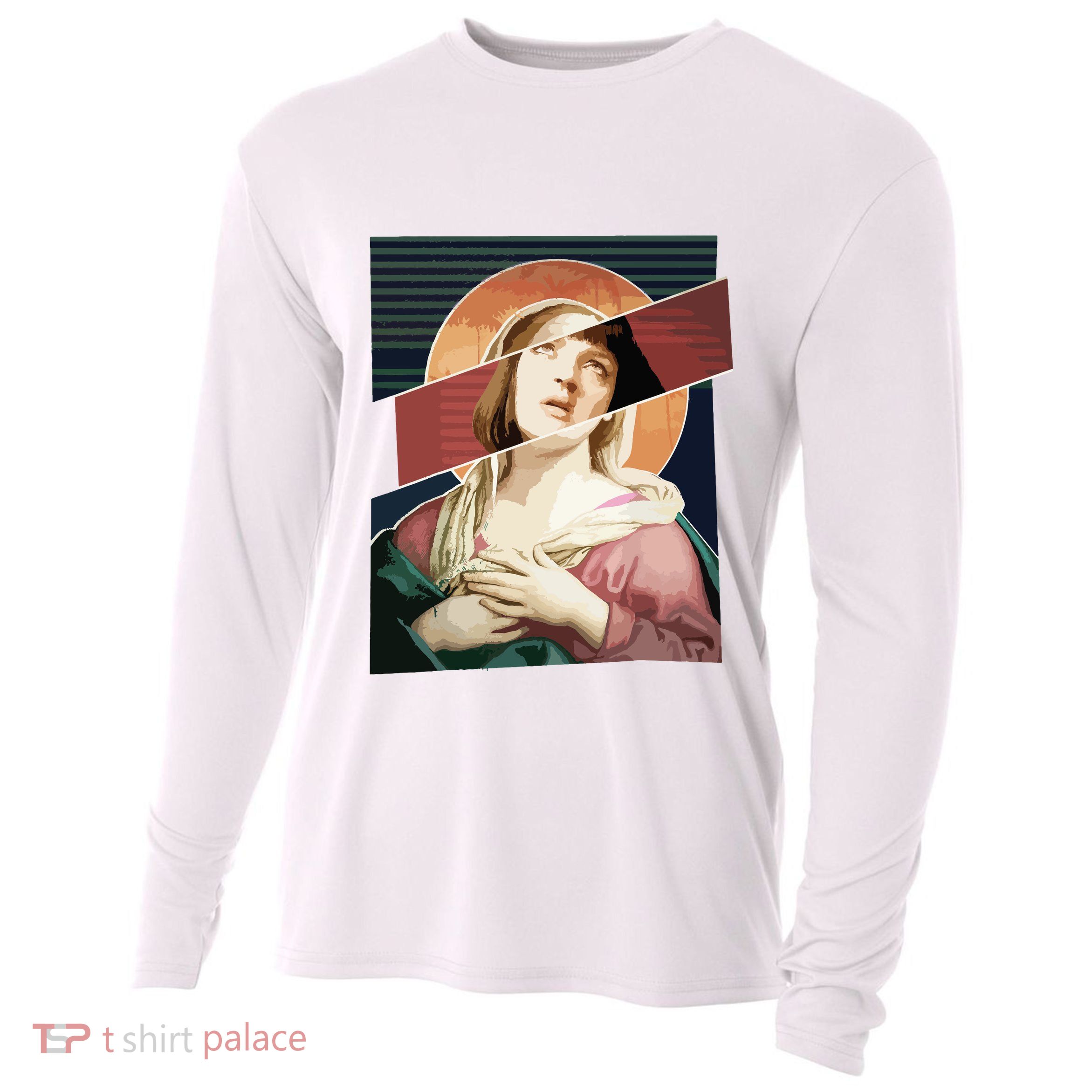 Virgin Mia Wallace Nose Bleed Overdose Icon Gift Cooling Performance Long Sleeve Crew