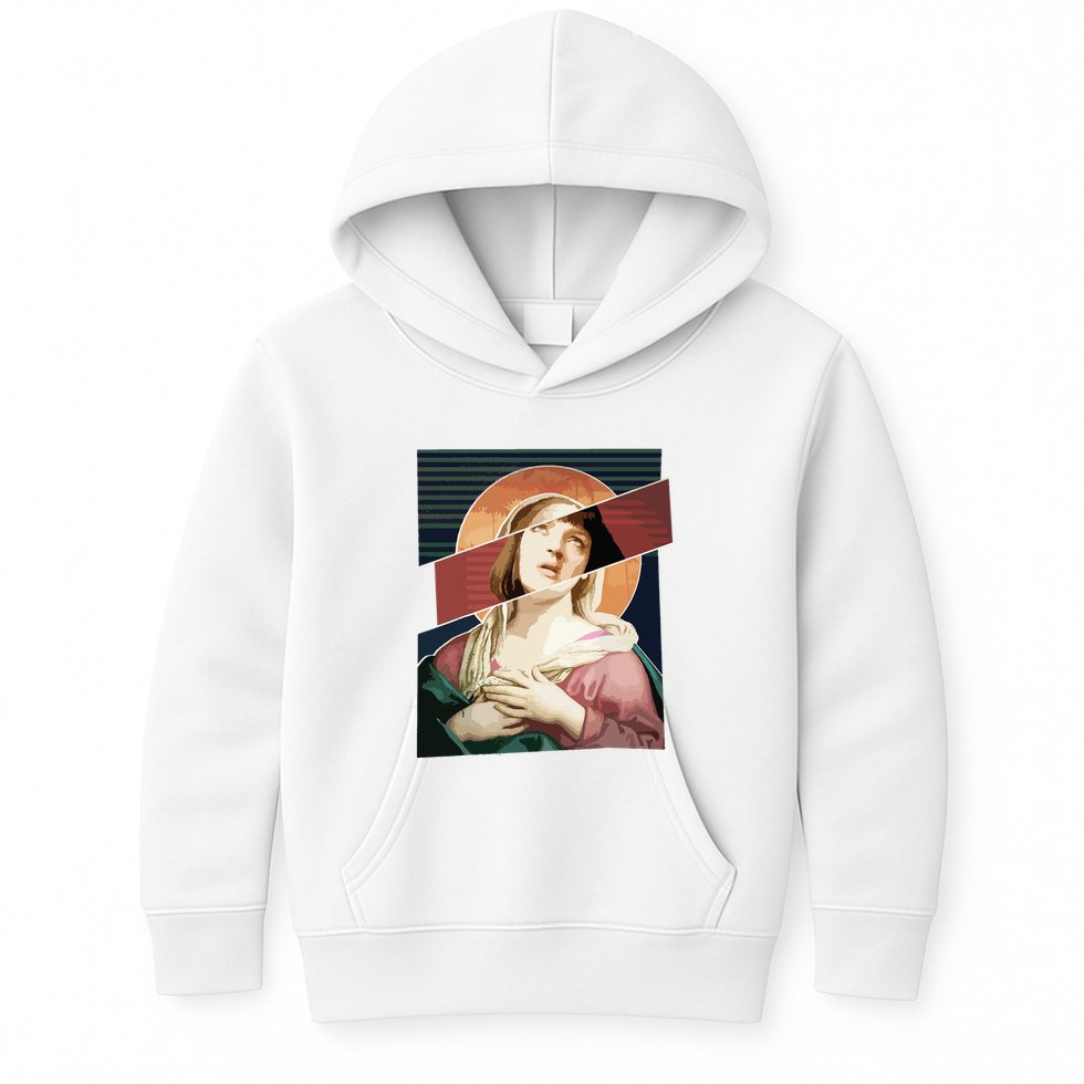 Virgin Mia Wallace Nose Bleed Overdose Icon Gift Kids Hoodie
